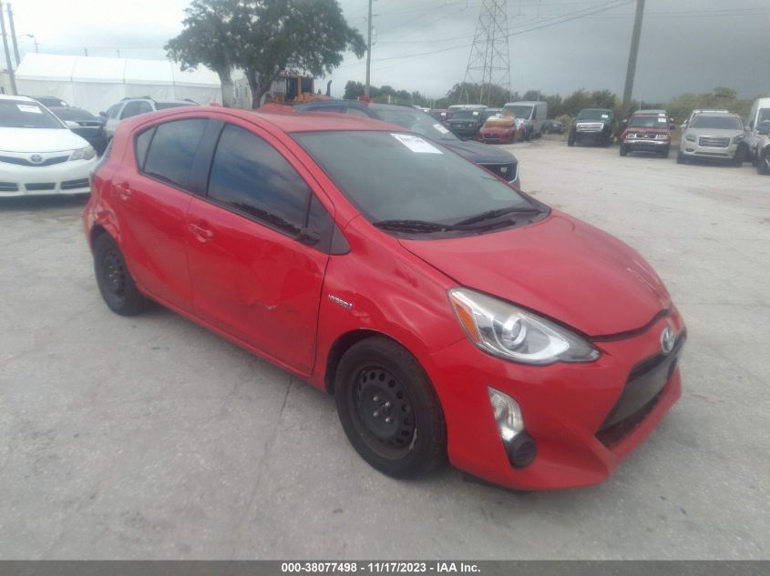 2015 TOYOTA PRIUS C ONE/TWO/THREE/FOUR - JTDKDTB31F1579671