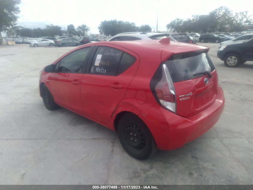 2015 TOYOTA PRIUS C ONE/TWO/THREE/FOUR - JTDKDTB31F1579671