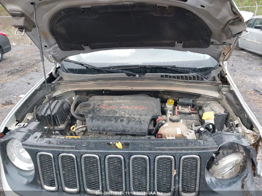 2016 JEEP RENEGADE LATITUDE - ZACCJBBT5GPD16222