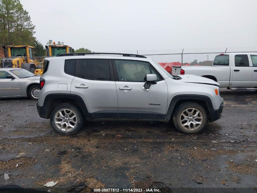 2016 JEEP RENEGADE LATITUDE - ZACCJBBT5GPD16222