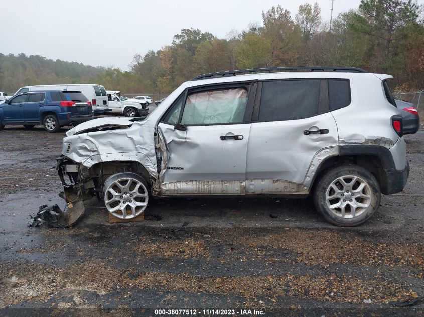 2016 JEEP RENEGADE LATITUDE - ZACCJBBT5GPD16222