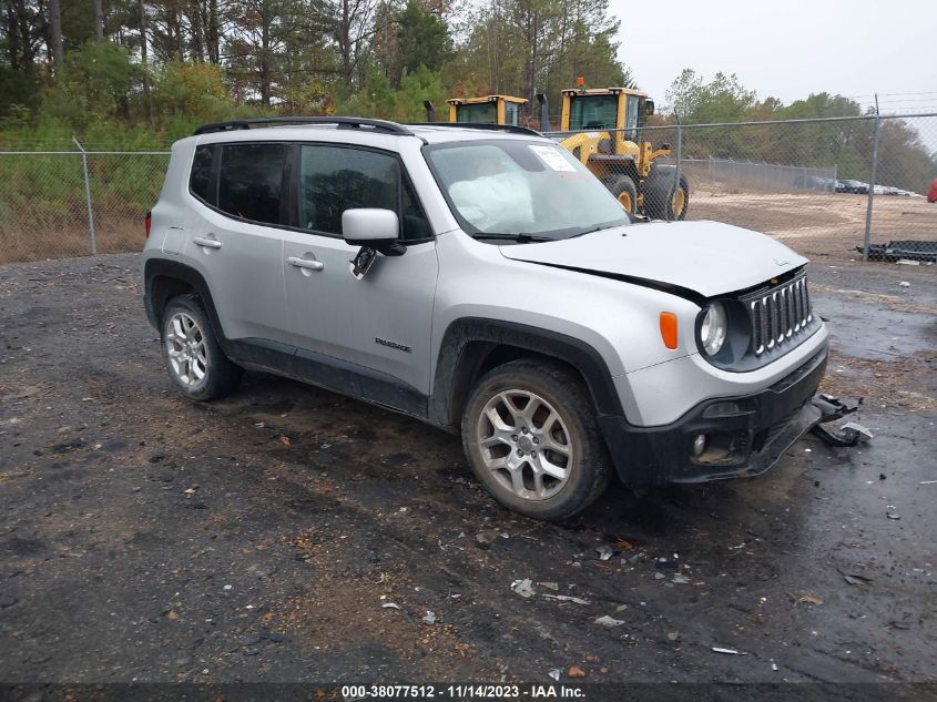 2016 JEEP RENEGADE LATITUDE - ZACCJBBT5GPD16222