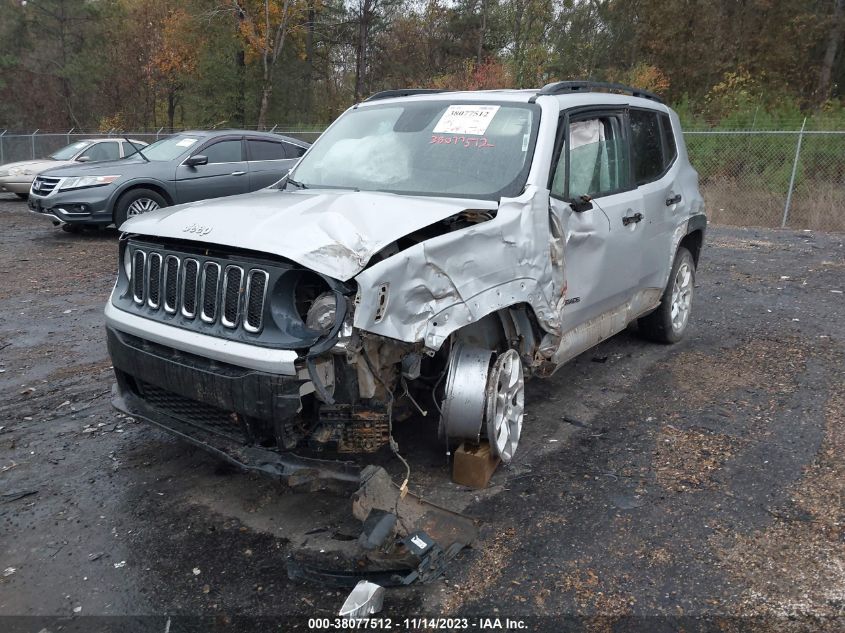 2016 JEEP RENEGADE LATITUDE - ZACCJBBT5GPD16222