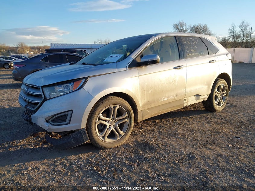 VIN 2FMPK4K91JBB20266 2018 FORD EDGE TITANIUM