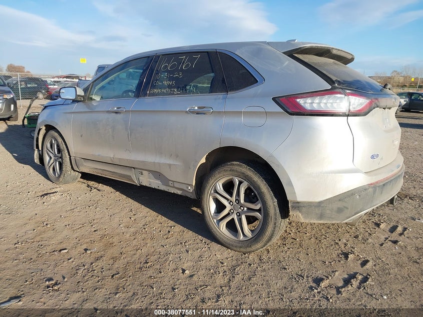 VIN 2FMPK4K91JBB20266 2018 FORD EDGE TITANIUM