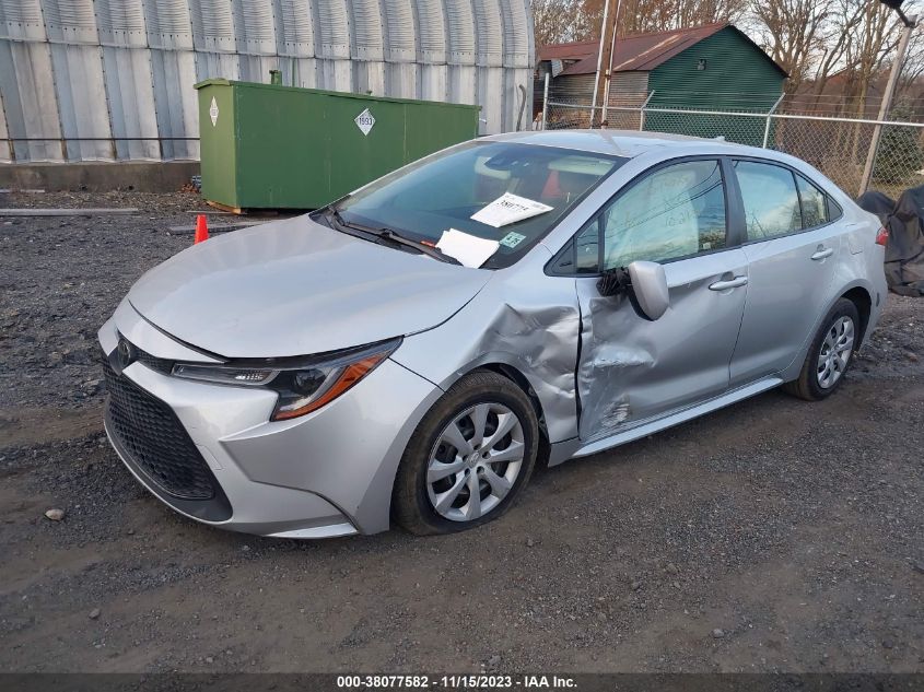 VIN JTDEPRAE9LJ018768 2020 TOYOTA COROLLA LE