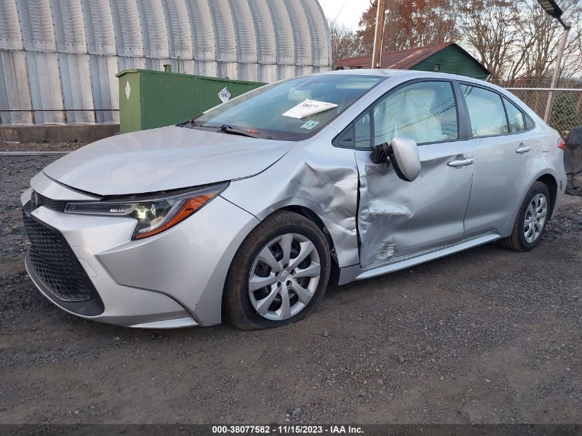 VIN JTDEPRAE9LJ018768 2020 TOYOTA COROLLA LE