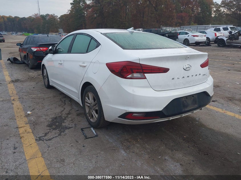 VIN 5NPD84LF5KH461847 2019 HYUNDAI ELANTRA SEL/VALUE/LIMITED
