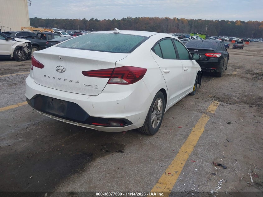 VIN 5NPD84LF5KH461847 2019 HYUNDAI ELANTRA SEL/VALUE/LIMITED