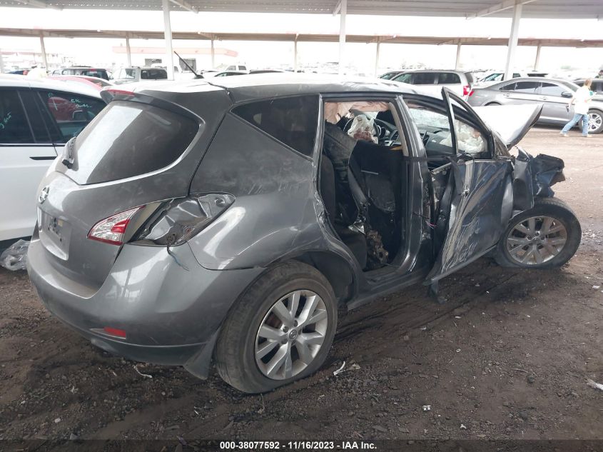 2014 NISSAN MURANO S/SL/SV/LE - JN8AZ1MU9EW416506