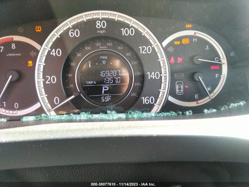 2013 HONDA ACCORD EX-L - 1HGCR2F8XDA113970