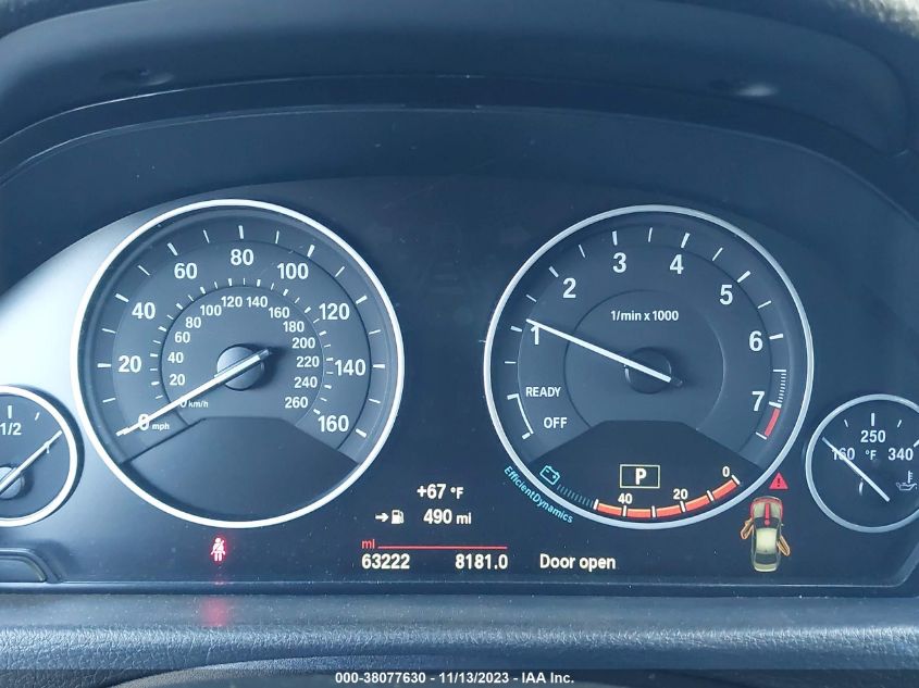 2015 BMW 320I WBA3B1G55FNT06506