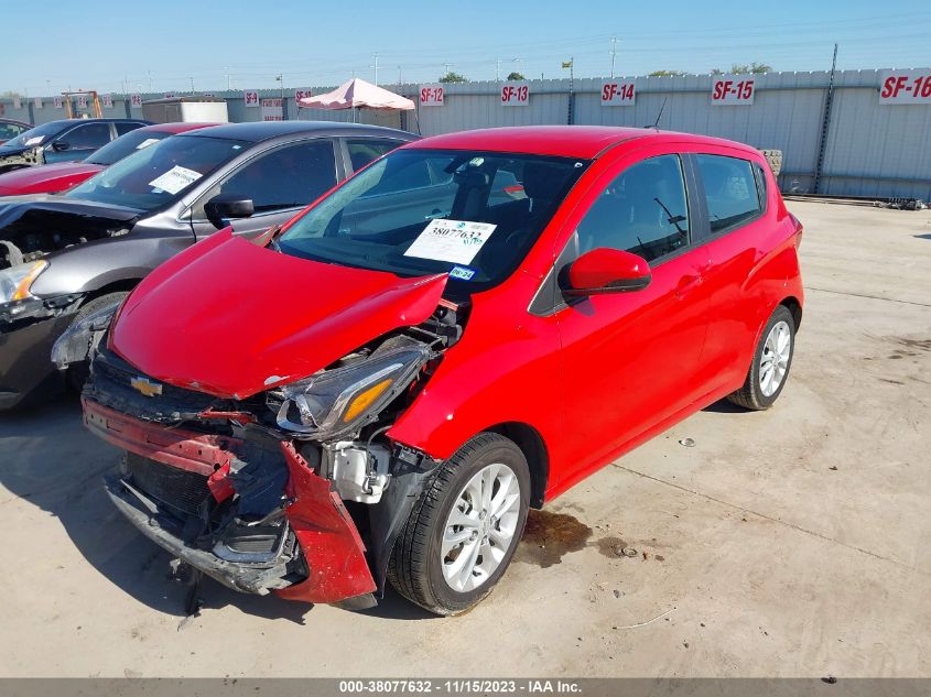 VIN KL8CD6SA0MC707008 2021 CHEVROLET SPARK 1LT