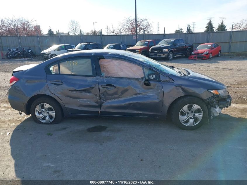2014 HONDA CIVIC LX - 19XFB2F53EE039666