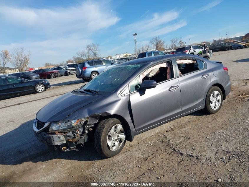 2014 HONDA CIVIC LX - 19XFB2F53EE039666