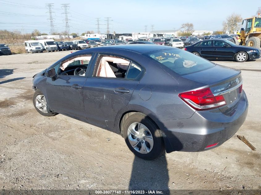 2014 HONDA CIVIC LX - 19XFB2F53EE039666