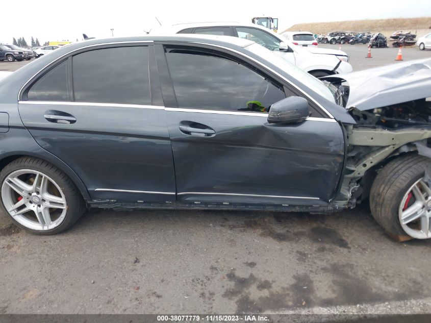 2014 MERCEDES-BENZ C-CLASS C 300 LUXURY WDDGF8AB9EG188131
