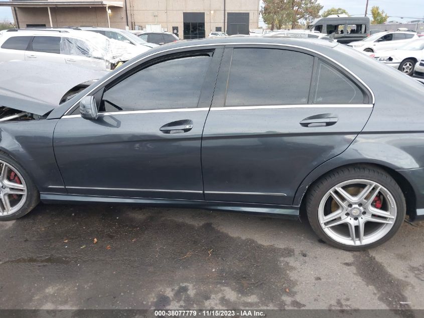 2014 MERCEDES-BENZ C-CLASS C 300 LUXURY WDDGF8AB9EG188131