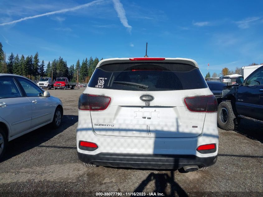 2020 KIA SORENTO 2.4L L - 5XYPG4A3XLG644307