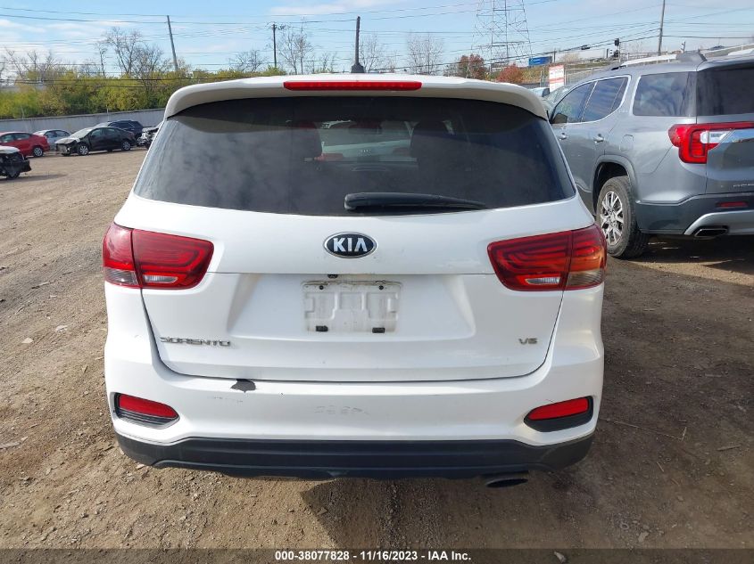 2019 KIA SORENTO 3.3L LX - 5XYPGDA54KG450419