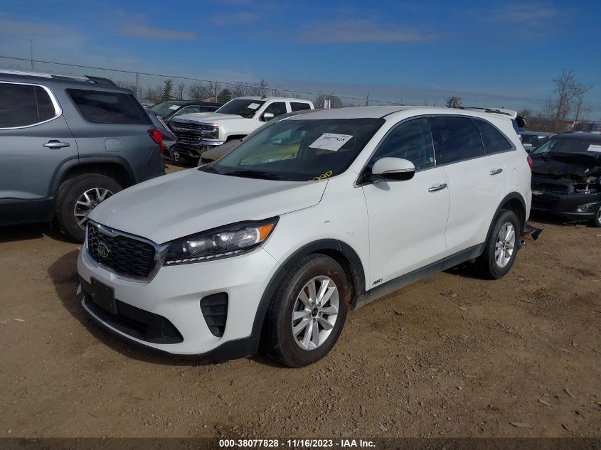 2019 KIA SORENTO 3.3L LX - 5XYPGDA54KG450419