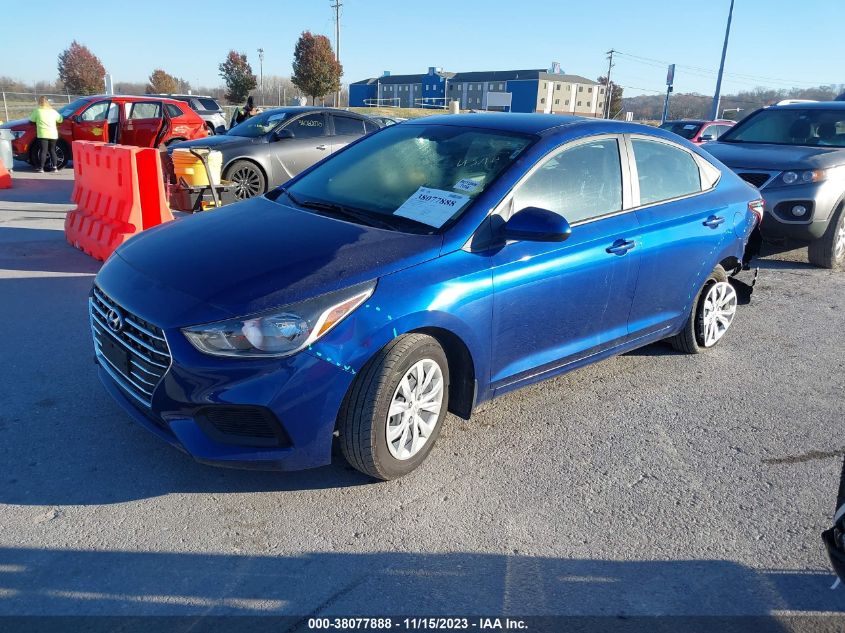2022 HYUNDAI ACCENT SE - 3KPC24A6XNE166767