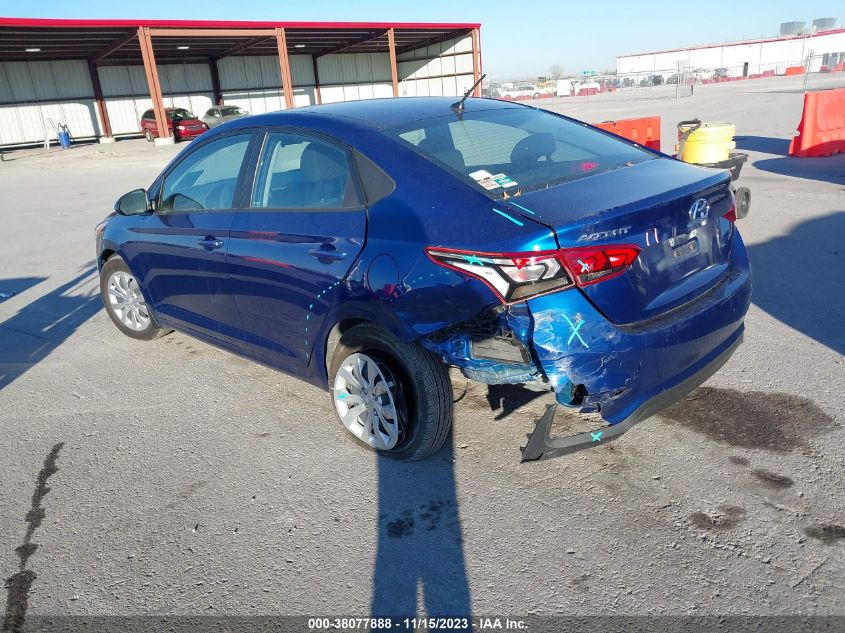 2022 HYUNDAI ACCENT SE - 3KPC24A6XNE166767
