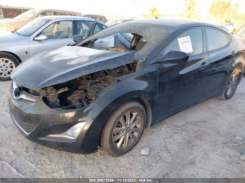 2016 HYUNDAI ELANTRA SE - KMHDH4AE2GU545496