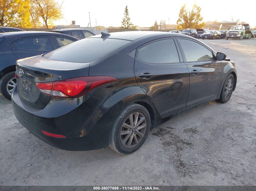 2016 HYUNDAI ELANTRA SE - KMHDH4AE2GU545496