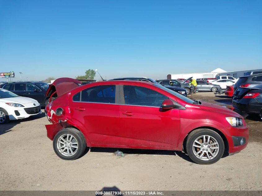 2013 CHEVROLET SONIC LT - 1G1JC5SH4D4147876