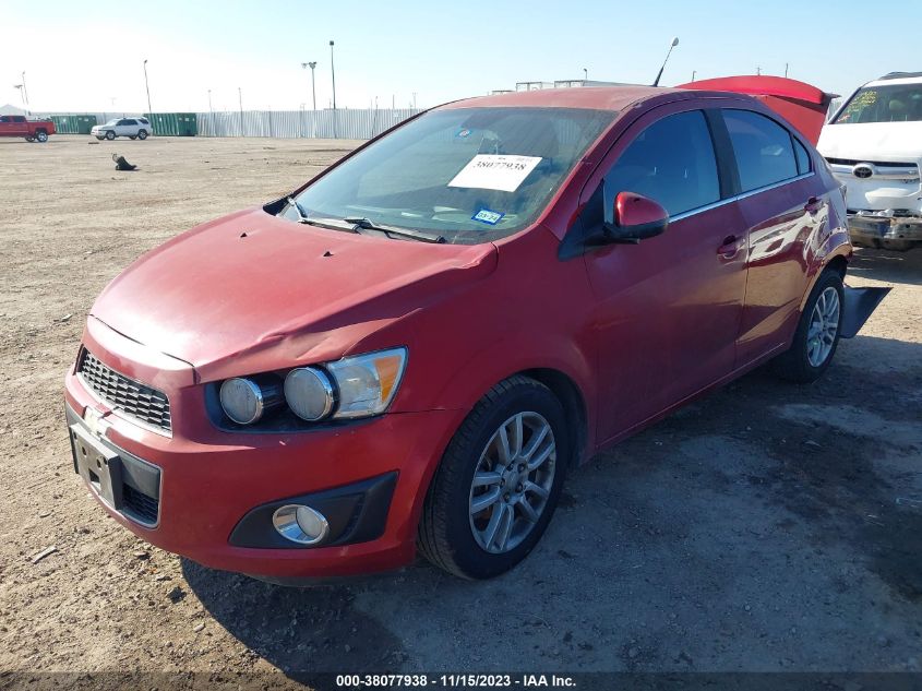 2013 CHEVROLET SONIC LT - 1G1JC5SH4D4147876