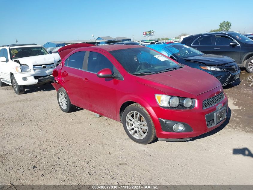 2013 CHEVROLET SONIC LT - 1G1JC5SH4D4147876