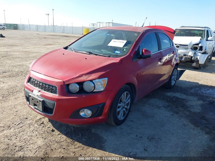 2013 CHEVROLET SONIC LT - 1G1JC5SH4D4147876