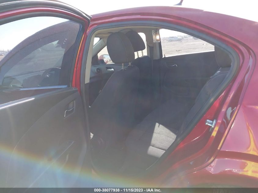2013 CHEVROLET SONIC LT - 1G1JC5SH4D4147876