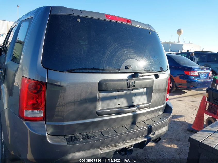 2013 HONDA PILOT EXL - 5FNYF3H55DB038981