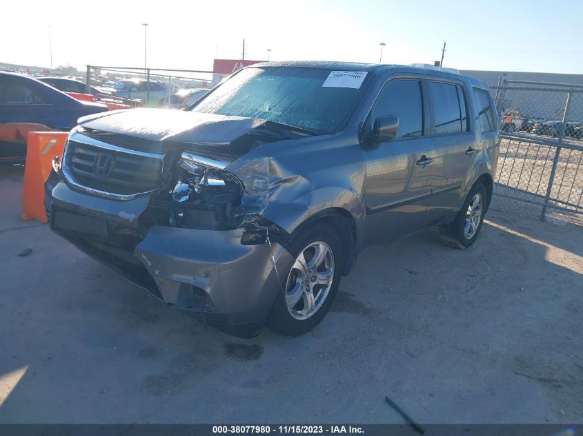 2013 HONDA PILOT EXL - 5FNYF3H55DB038981