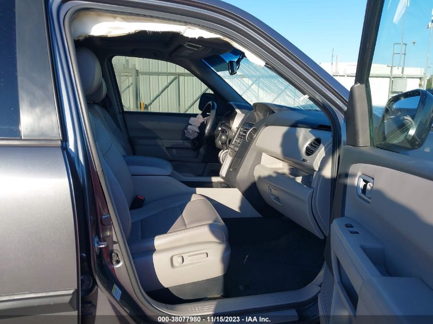 2013 HONDA PILOT EXL - 5FNYF3H55DB038981