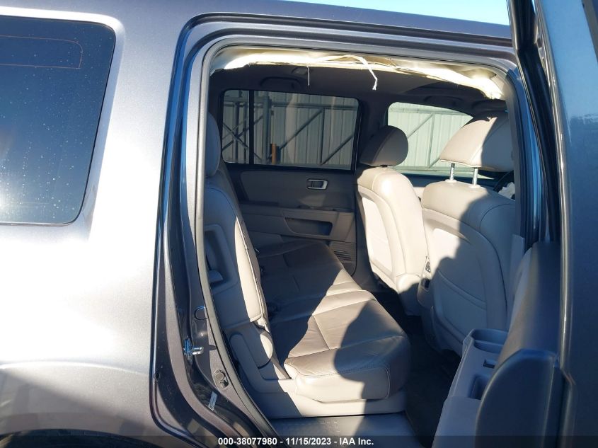 2013 HONDA PILOT EXL - 5FNYF3H55DB038981