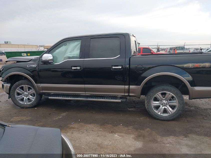 2018 FORD F-150 LARIAT - 1FTEW1EG1JFA46967