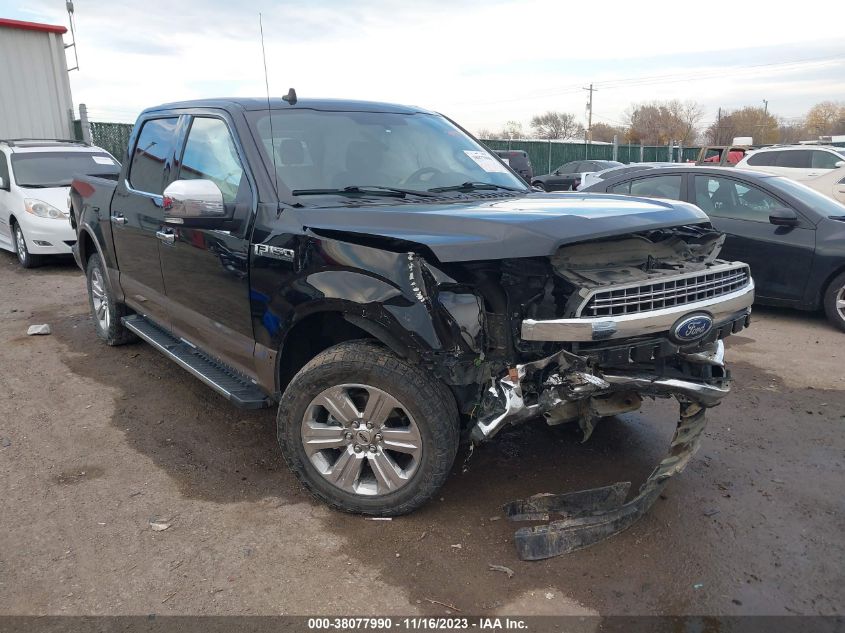 2018 FORD F-150 LARIAT - 1FTEW1EG1JFA46967