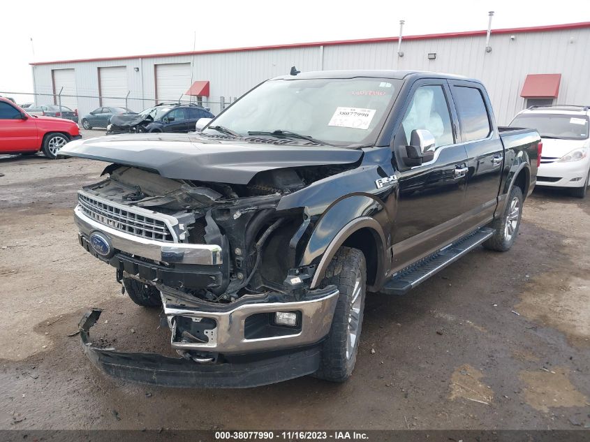 2018 FORD F-150 LARIAT - 1FTEW1EG1JFA46967