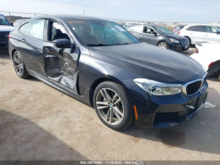 2019 BMW 640I GRAN TURISMO XDRIVE WBAJV6C57KBK08493