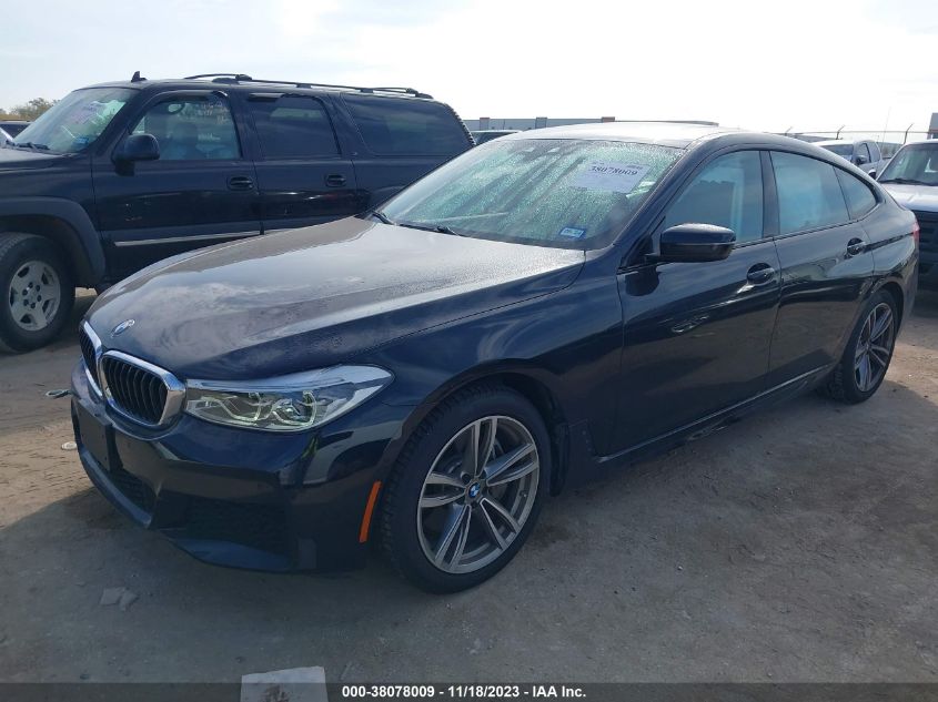 2019 BMW 640I GRAN TURISMO XDRIVE WBAJV6C57KBK08493