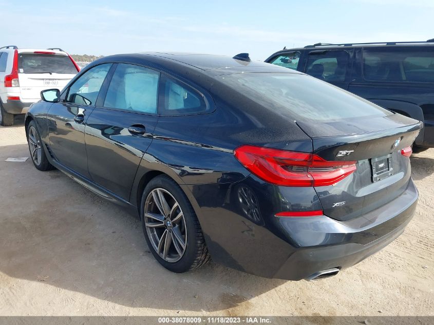 2019 BMW 640I GRAN TURISMO XDRIVE WBAJV6C57KBK08493
