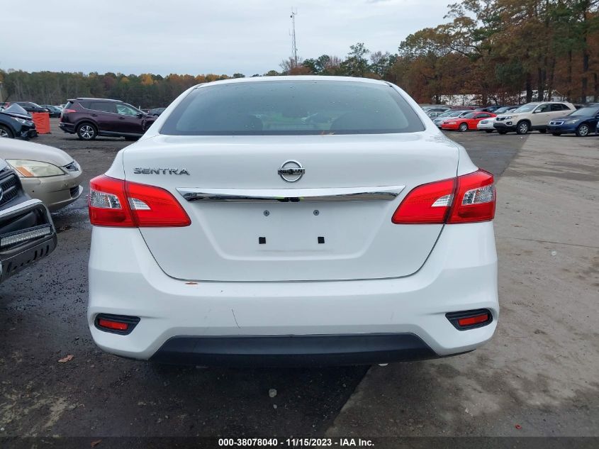 2016 NISSAN SENTRA S - 3N1AB7AP7GL684404