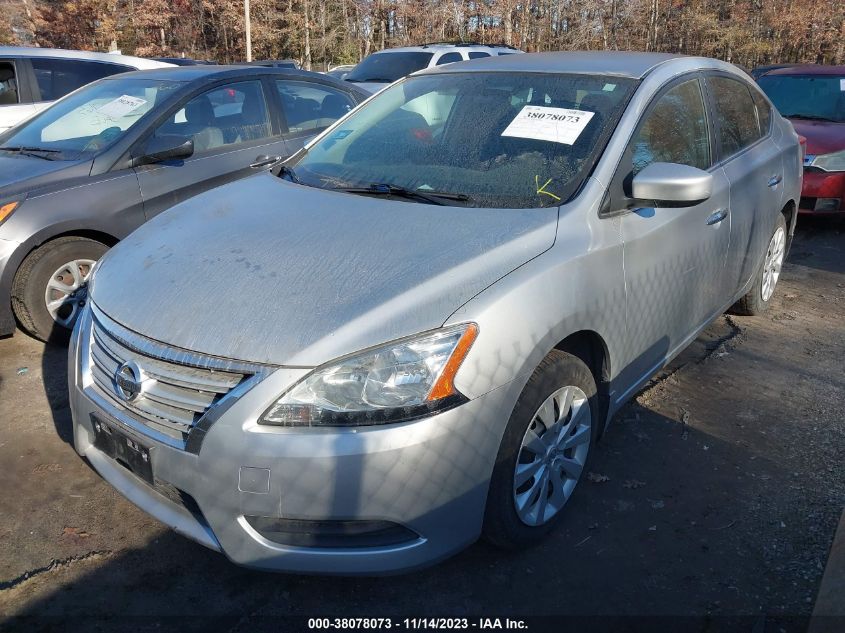 2015 NISSAN SENTRA FE  S - 3N1AB7AP3FY345608