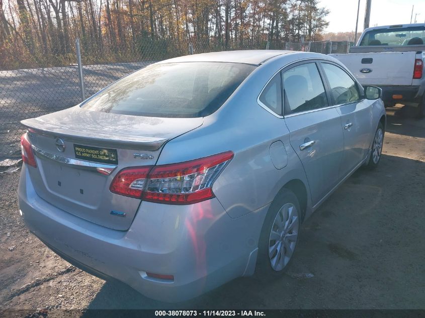 2015 NISSAN SENTRA FE  S - 3N1AB7AP3FY345608