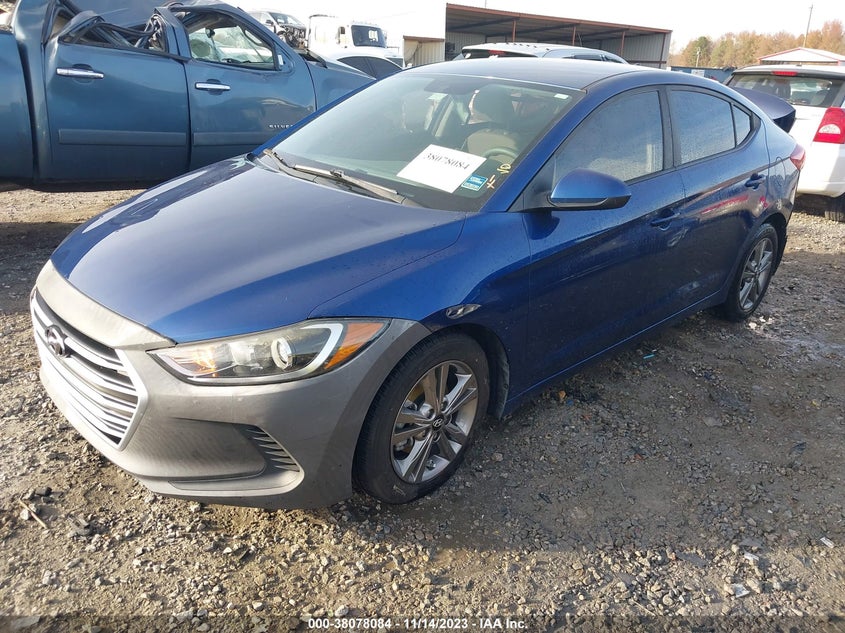 VIN 5NPD84LF8HH153306 2017 HYUNDAI ELANTRA SE