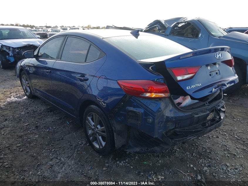 VIN 5NPD84LF8HH153306 2017 HYUNDAI ELANTRA SE