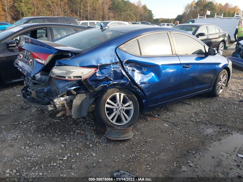 VIN 5NPD84LF8HH153306 2017 HYUNDAI ELANTRA SE